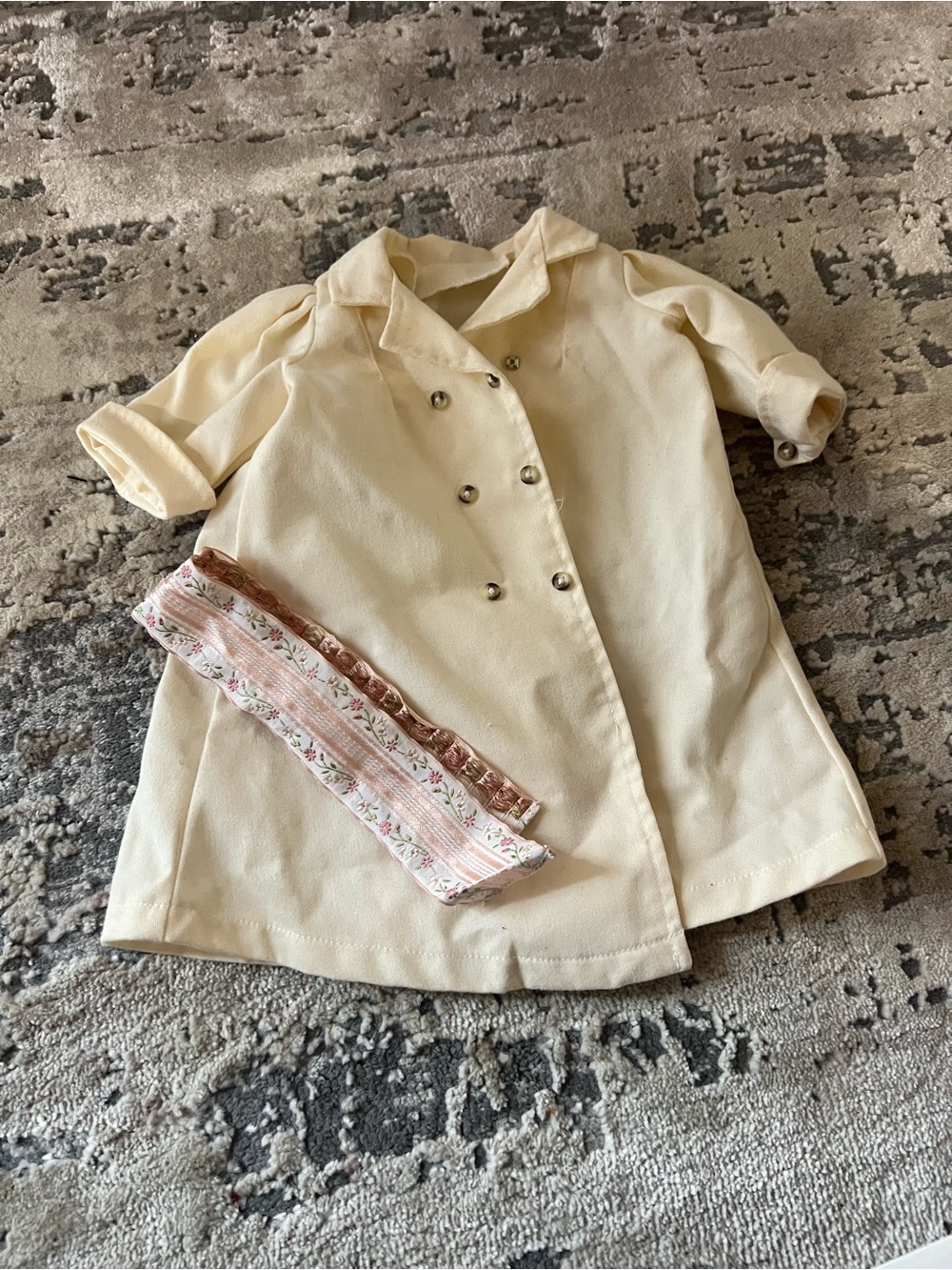 American Girl Samantha's Travel Duster & Bow